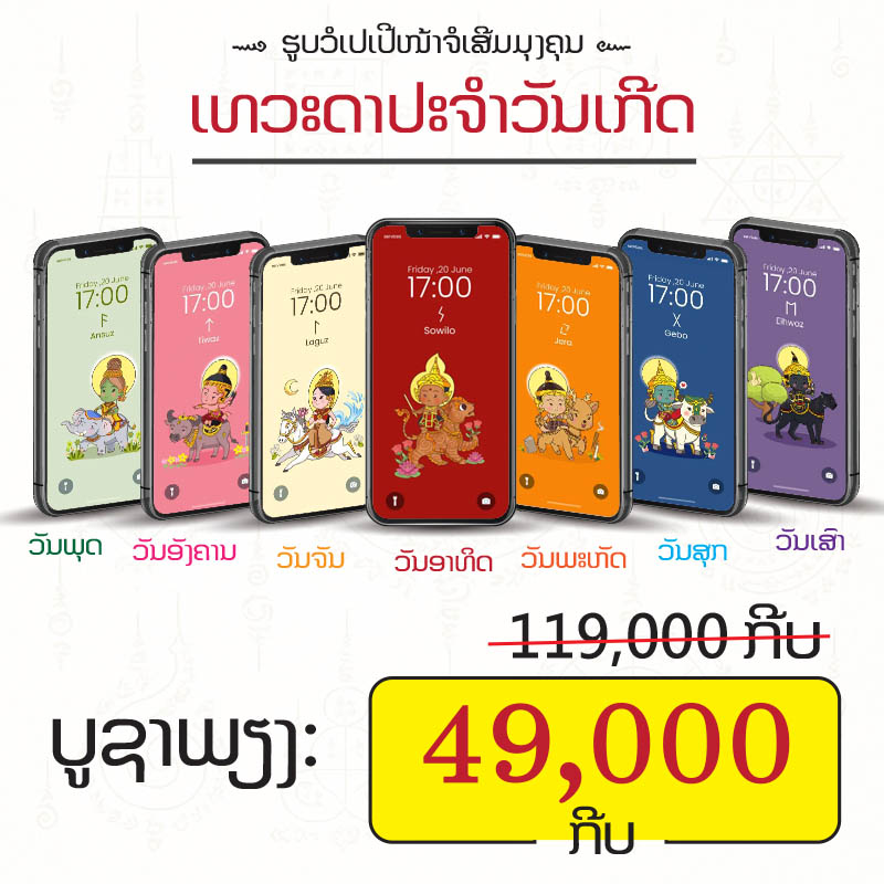 ຮູບເທວະດາປະຈຳວັນເກີດ